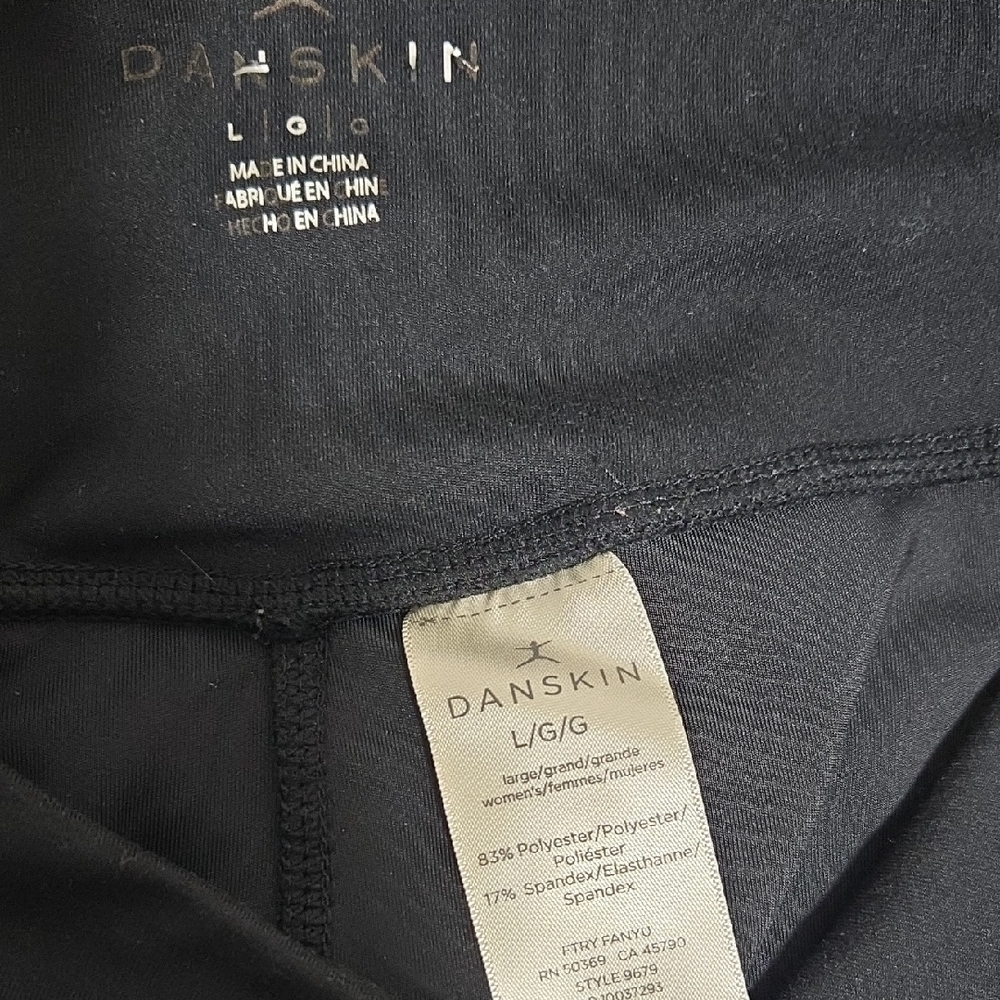 Danskin Classic Black Activewear